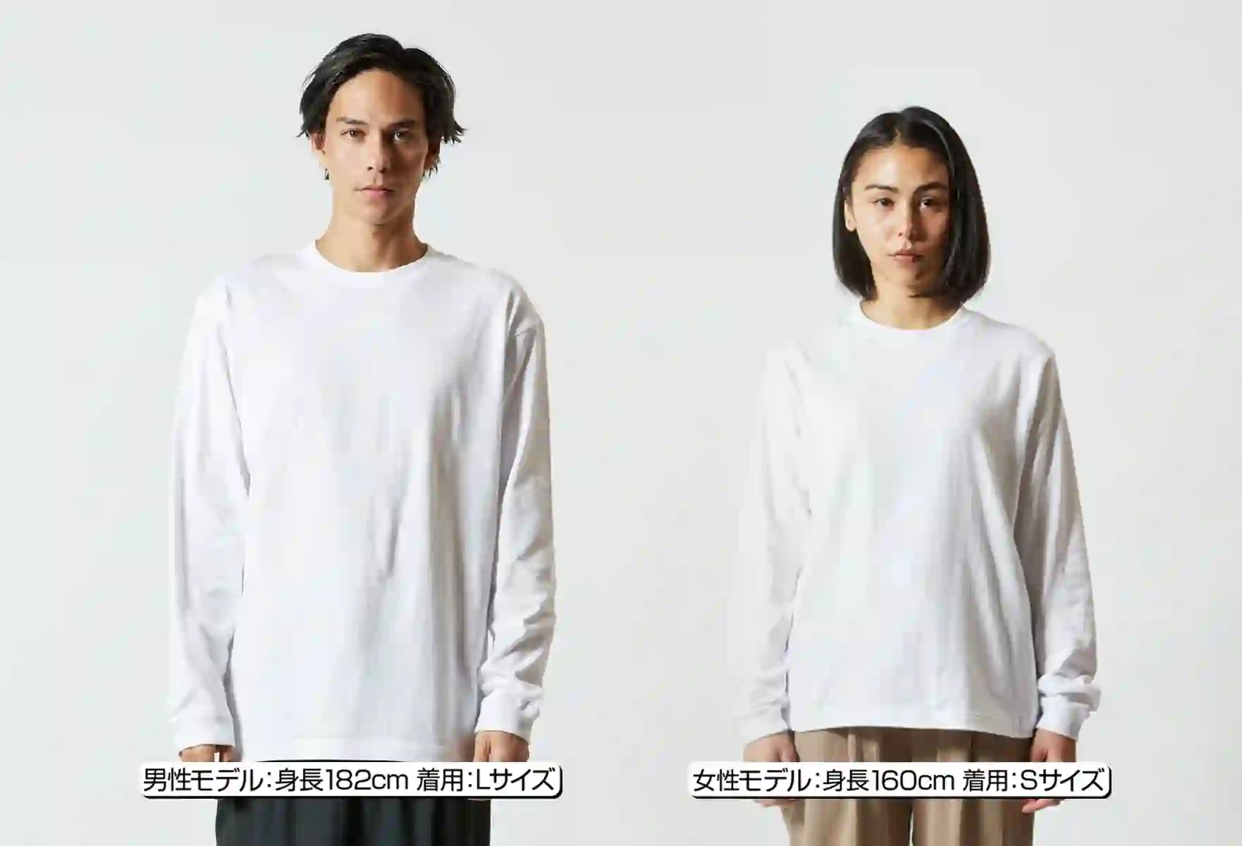 オリジナルプリントロングTシャツ