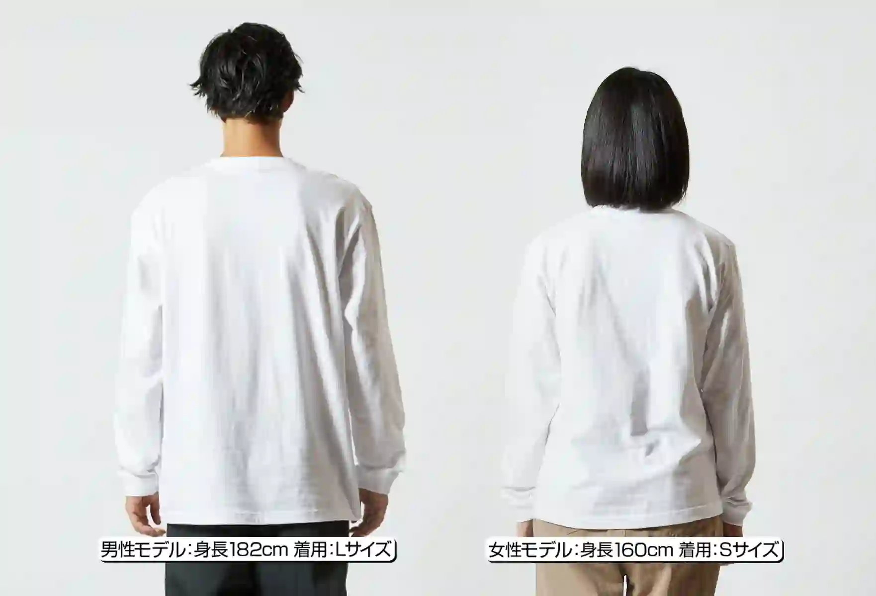 オリジナルプリントロングTシャツ
